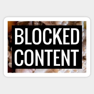 Blocked Content Sticker